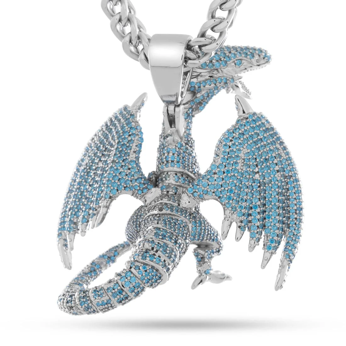 Yu-Gi-Oh! x Ice Lord - Blue Eyes White Dragon Necklace