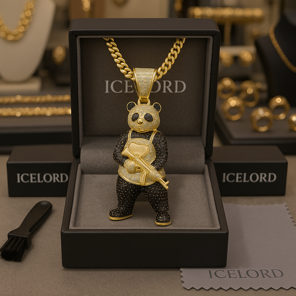 Panda Man Necklace