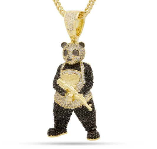Panda Man Necklace