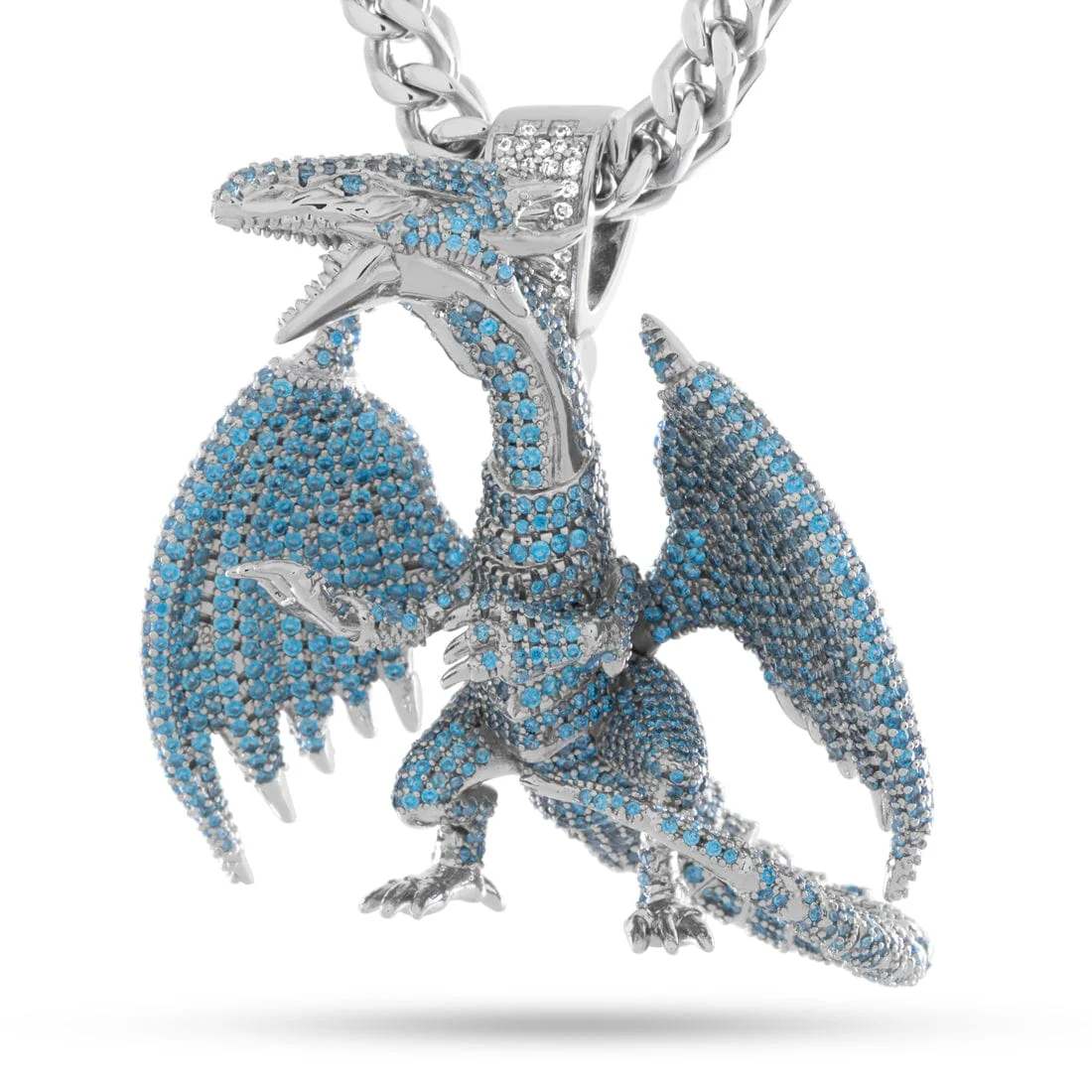 Yu-Gi-Oh! x Ice Lord - Blue Eyes White Dragon Necklace