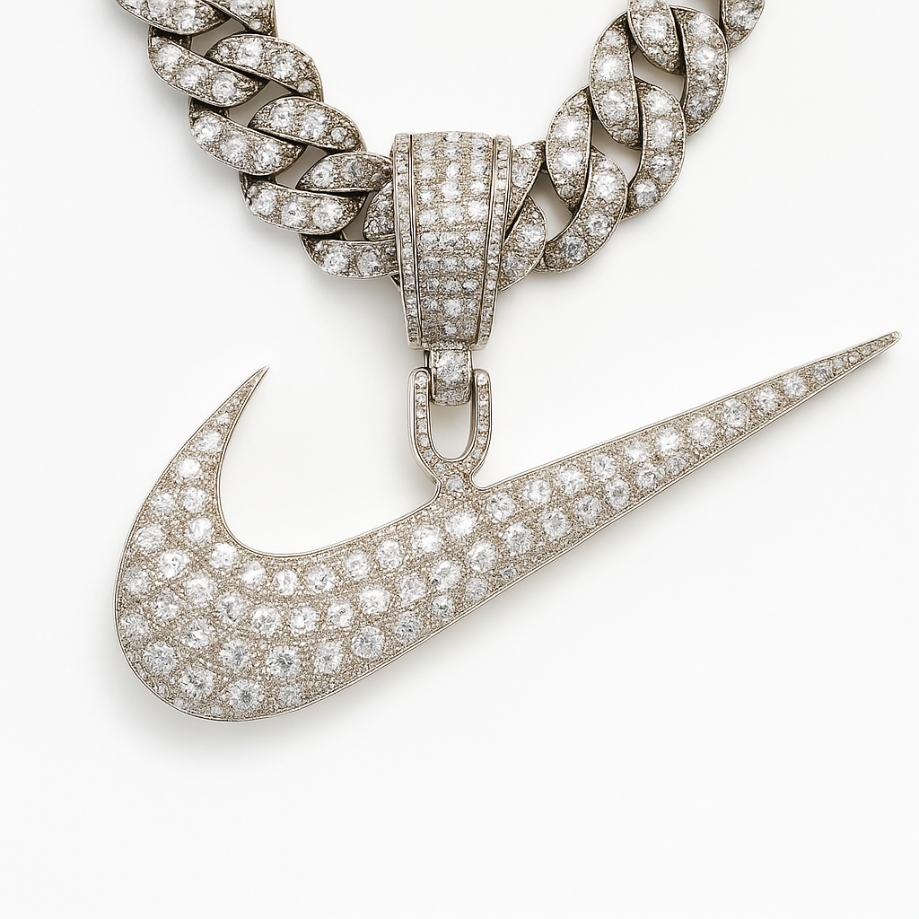 Nike Iced out pendant