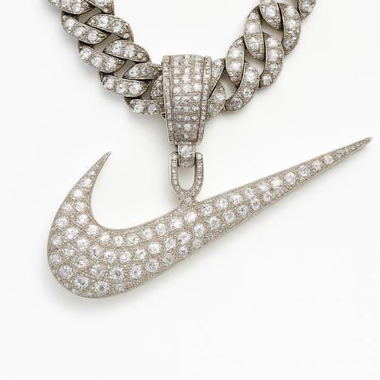 Nike Iced out pendant