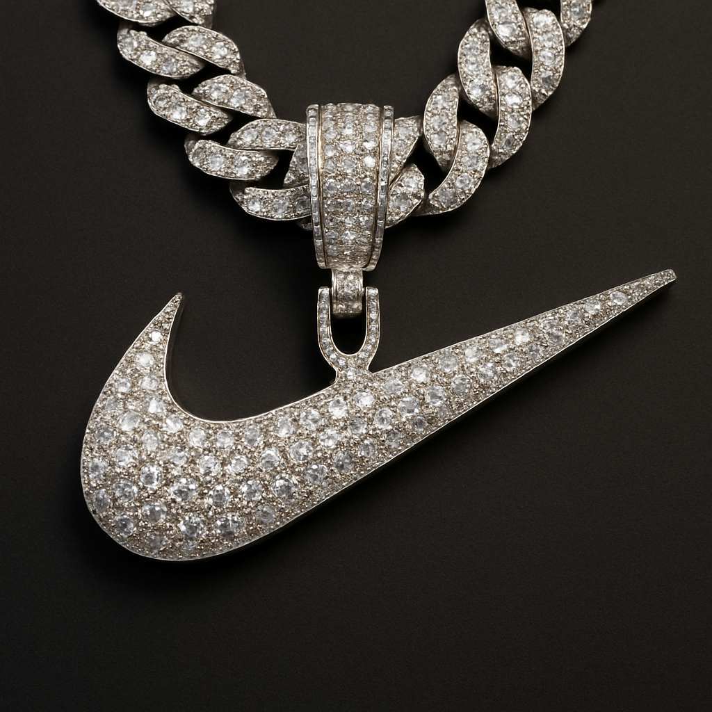 Nike Iced out pendant